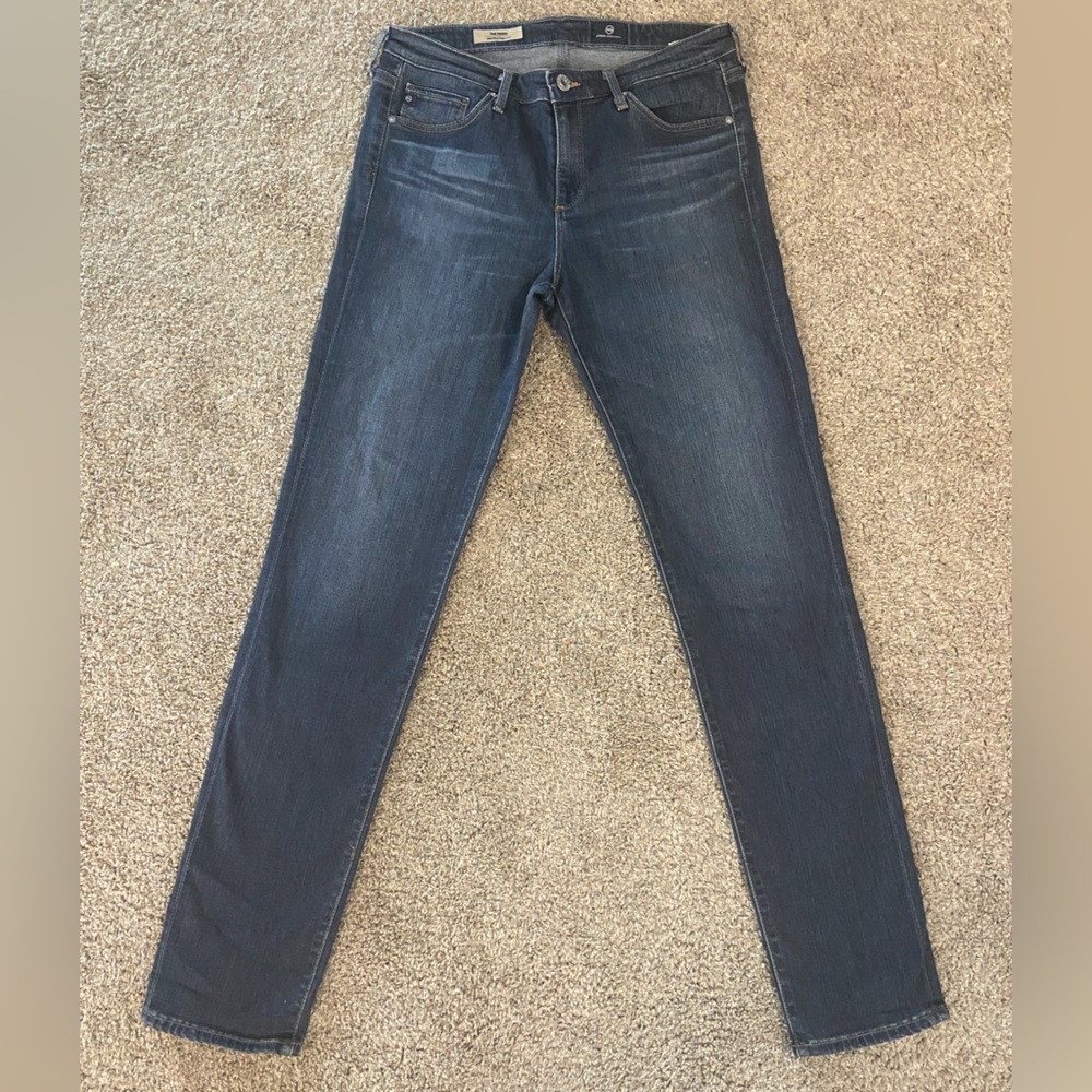 Womens AG Adriano Goldschmied The Prima Mid-Rise Cigarette Jeans Size 28R